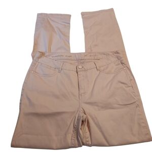 Talbots Womens Pink Size 8 Signature Straight pants Lightweight Comfortable